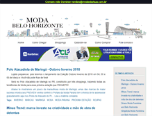 Tablet Screenshot of modabelohorizonte.com.br